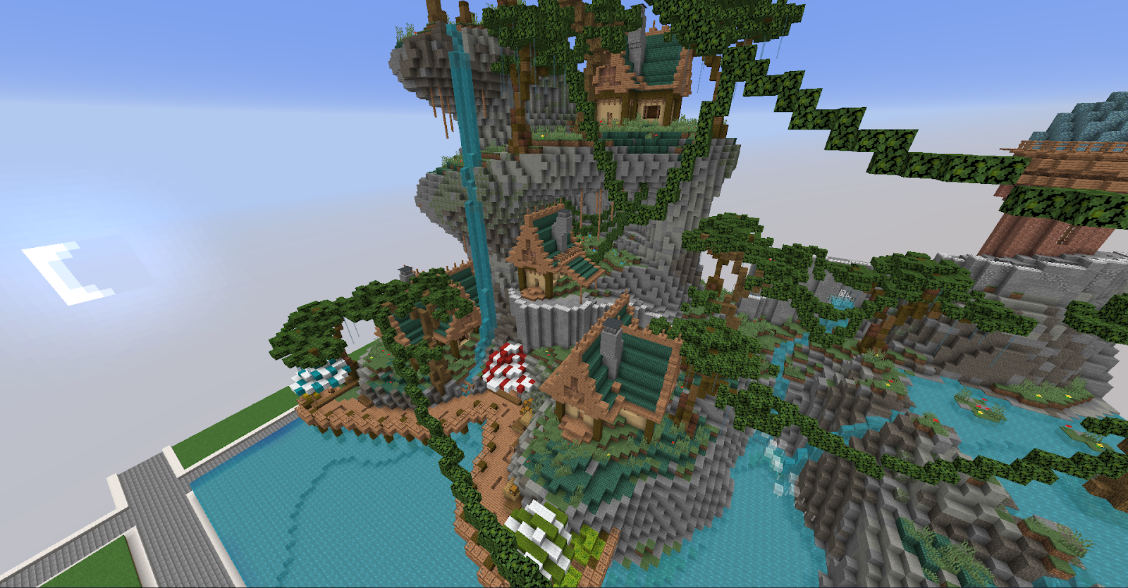 Terraforming in Minecraft