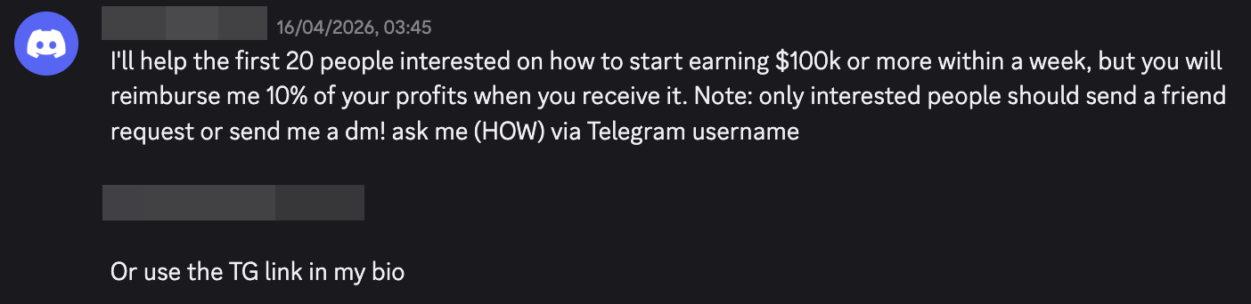 Fake Investing Scam